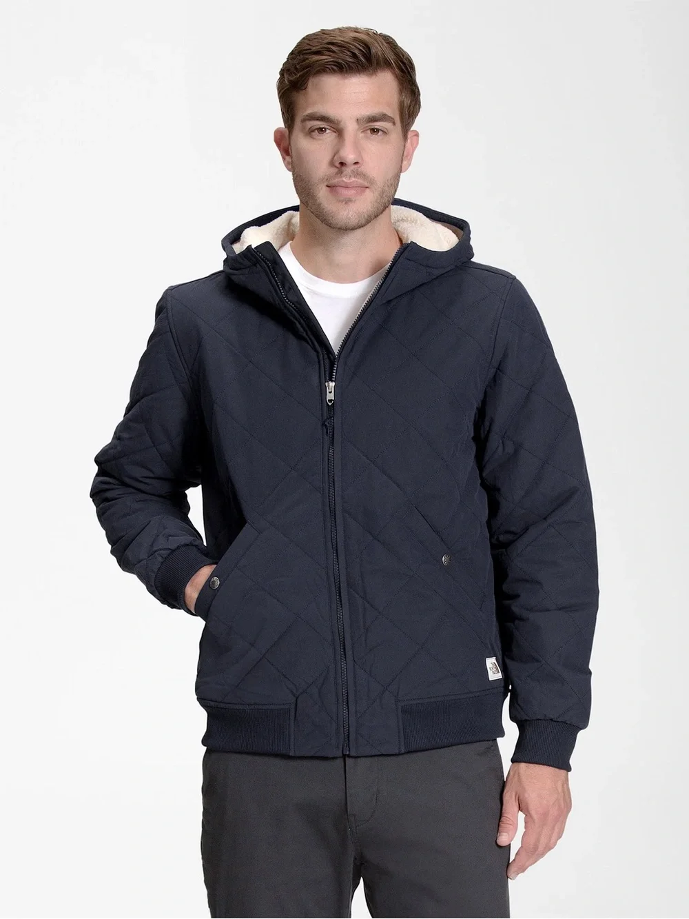 The North Face Face Cuchillo Insulated Full-Zip Hoodie Sz L Men’s  (Ago A-1)